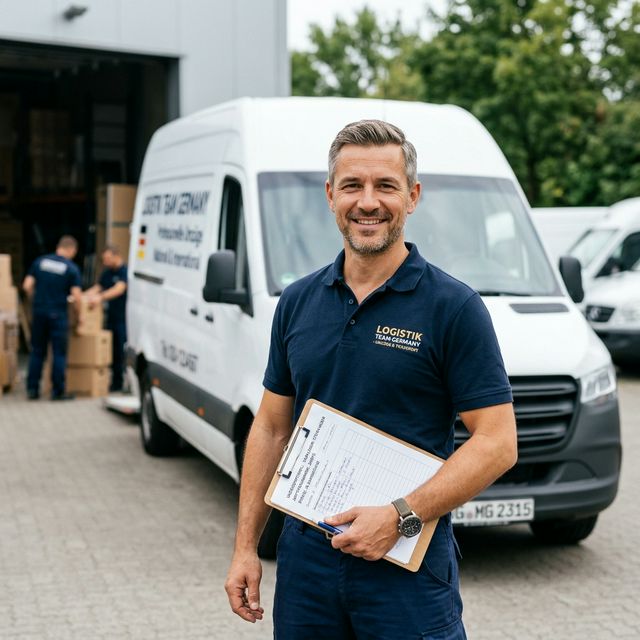 Freundlicher deutscher Teamleiter